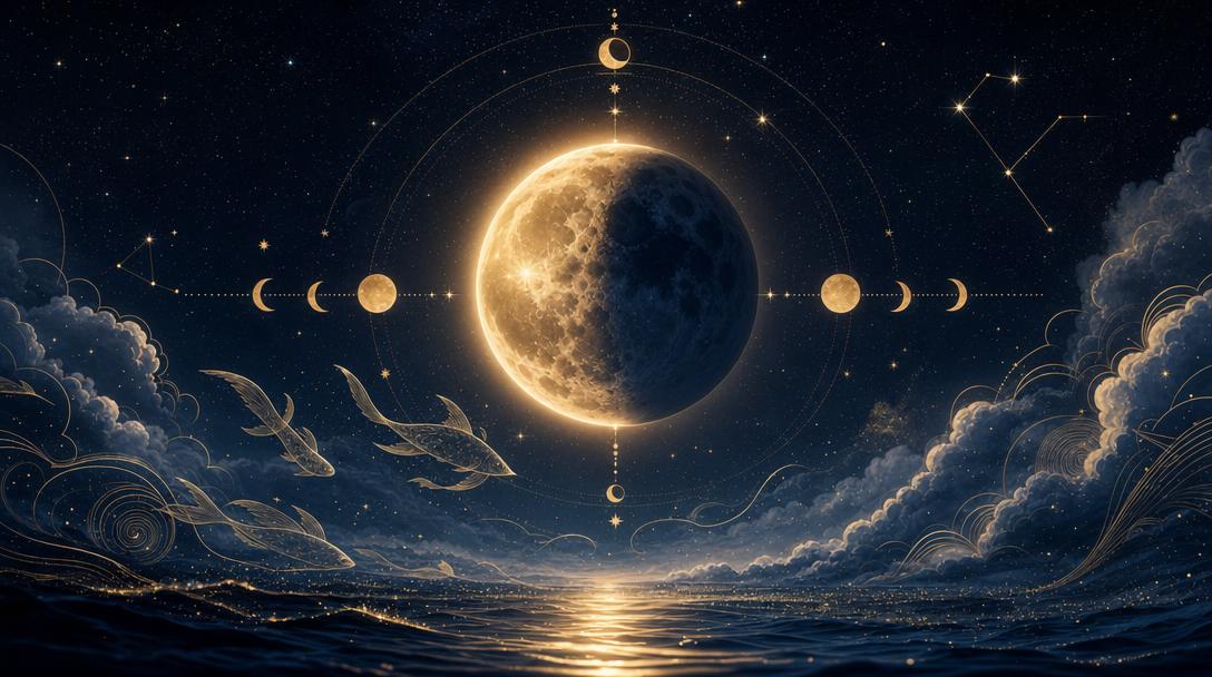 Éclipse lunaire en Poissons du 28 août 2026 : que signifie ce grand lâcher-prise ?