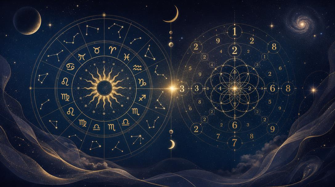 Astrologie et numérologie : quelle différence, et pourquoi les croiser ?