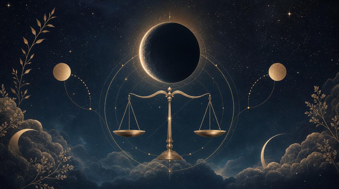 Nouvelle lune en Balance du 10 octobre 2026 : comment retrouver l'équilibre relationnel ?